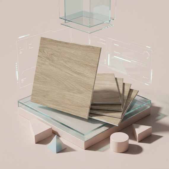 Микс бежевый КГ 01 40х40 см керамогранит матовый Gracia ceramica - 10шт 1.6м2
