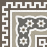 Конти вставка с рисунком КГ 01 20х20 см керамогранит матовый Gracia ceramica Conti multi decor PG 01 - 22шт 0.88м2
