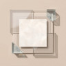 Флора бежевый КГ 01 40х40 см керамогранит глянцевый Gracia ceramica - 10шт 1.6м2